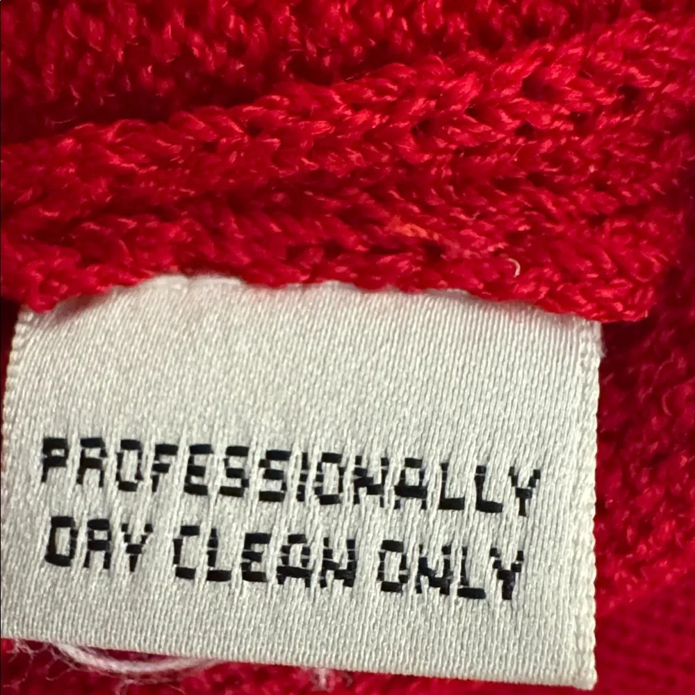 St. John Bold Red Sleeveless Tank Top size Large - Picture 4 of 8